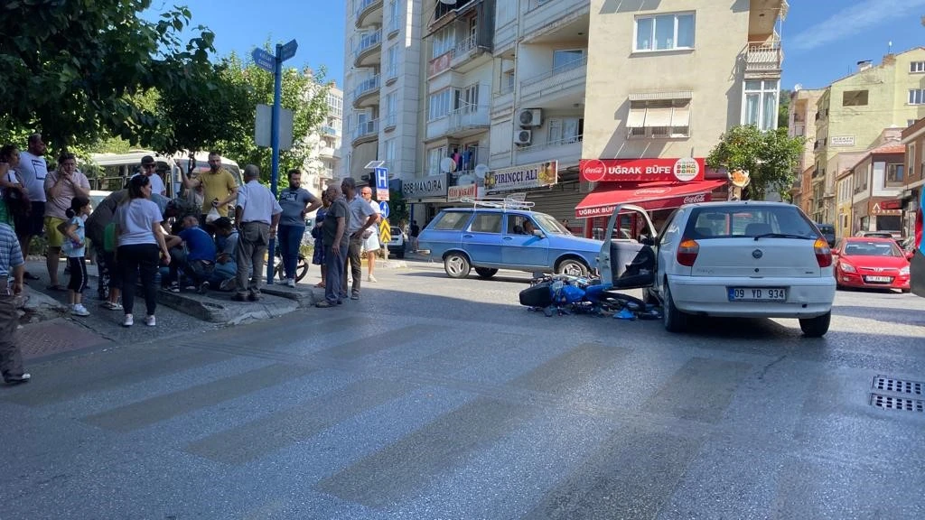 Kask hayat kurtardı, sürücü kazayı sıyrıklarla atlattı