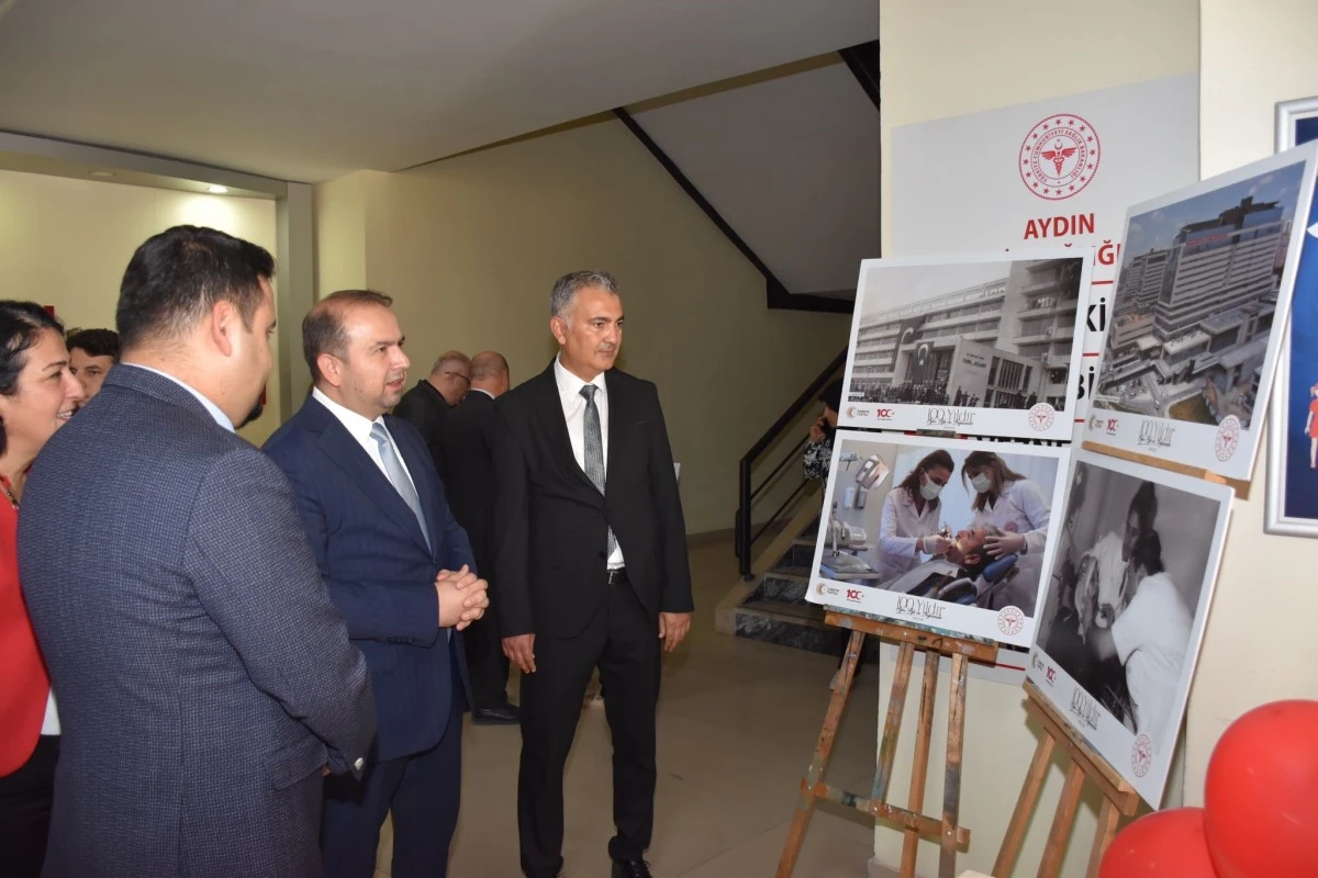 Aydın İl Sağlık Müdürlüğü'nden '100 Yıldır Aynı Aşk ve Heyecanla' temalı resim sergisi