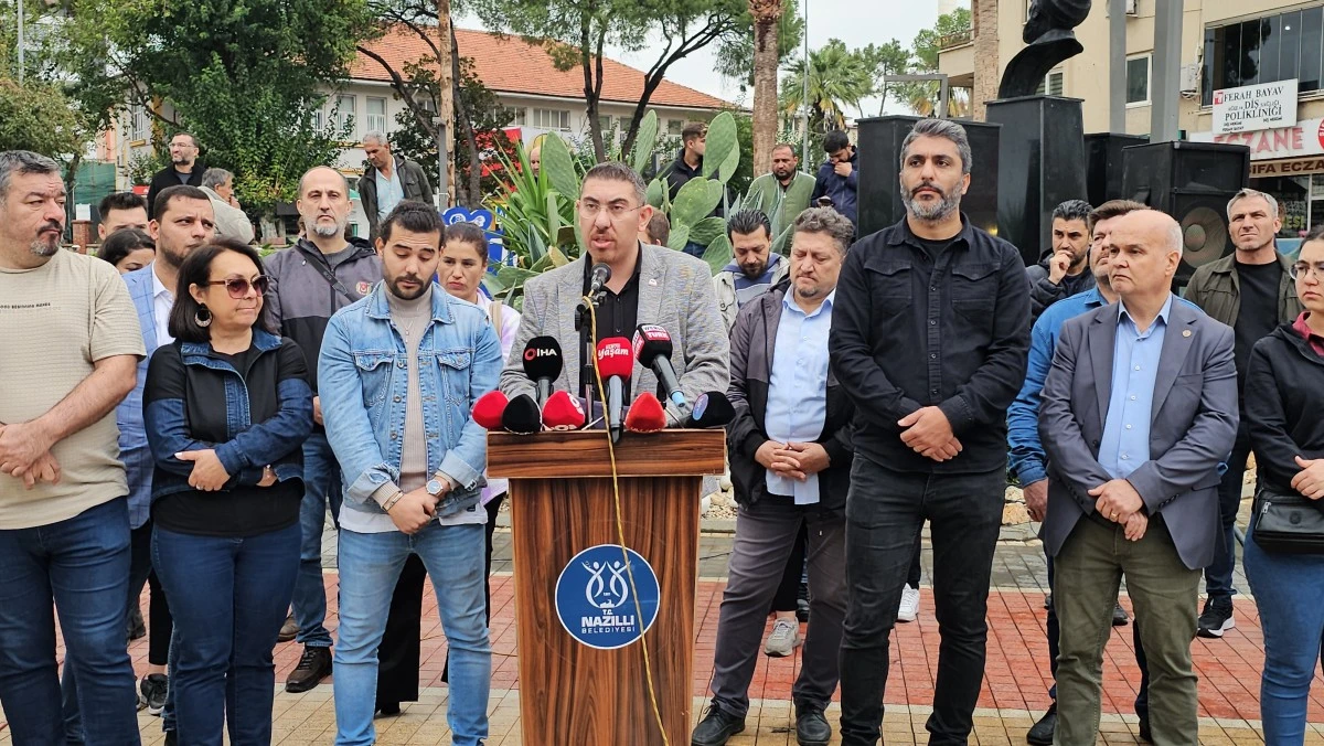 Basına ve polise saldırıya Aydın basınından protesto