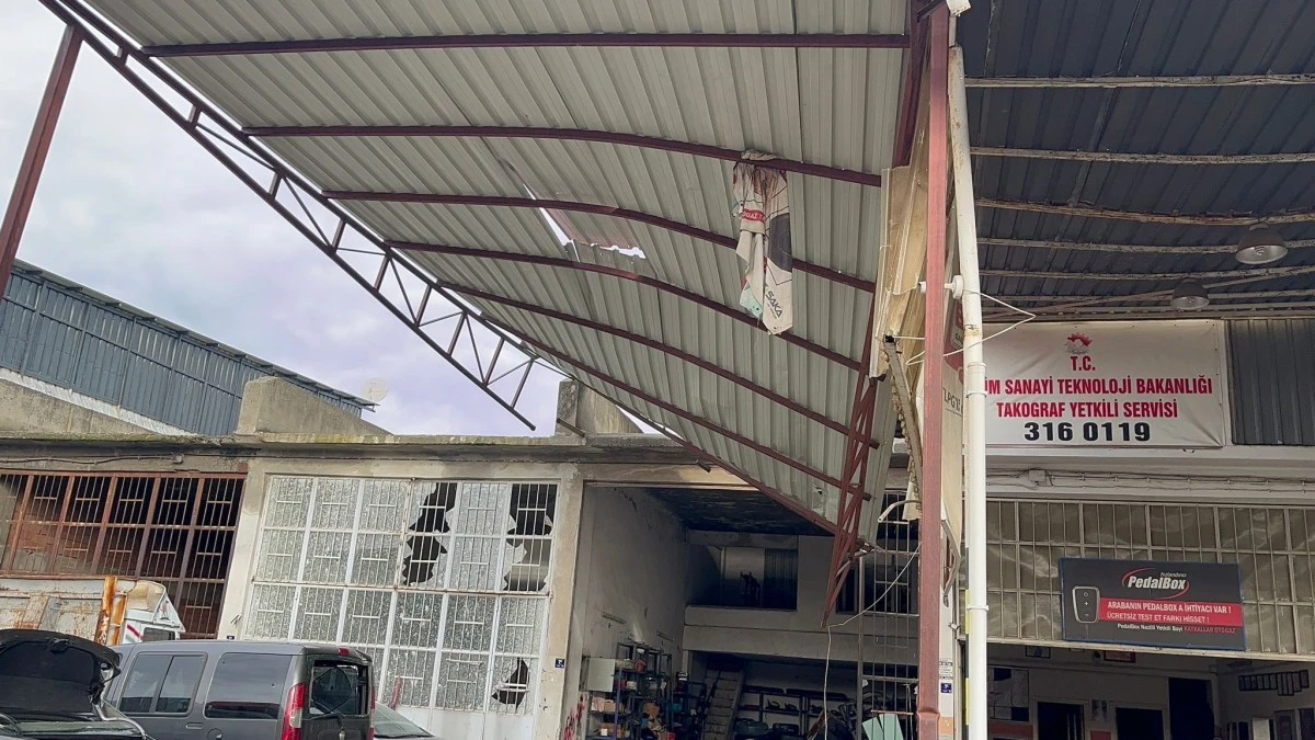 Otomobilin LPG tankı bomba gibi patladı