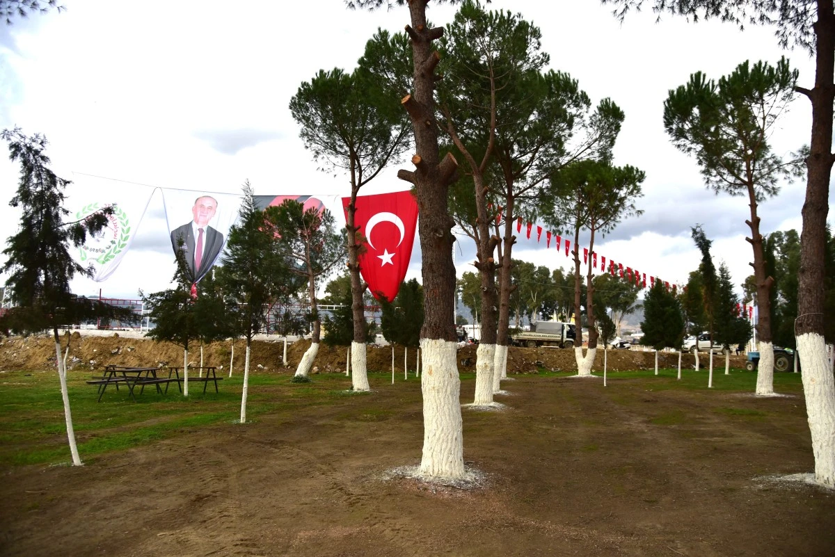 İncirliova’nın yeni deve güreşi alanı bölgenin gözdesi olacak