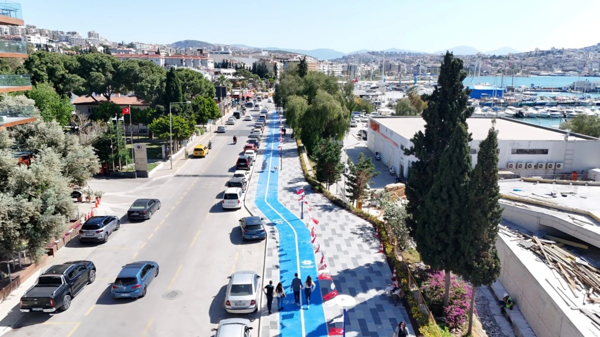 AYDIN BÜYÜKŞEHİR BELEDİYESİ DAHA MODERN BİR KUŞADASI İÇİN ÇALIŞMALARINI SÜRDÜRÜYOR