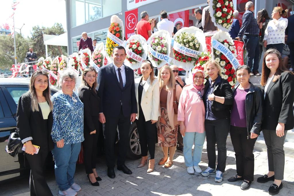 MHP İlçe Seçim Ofisi, Didim’de görkemle açıldı