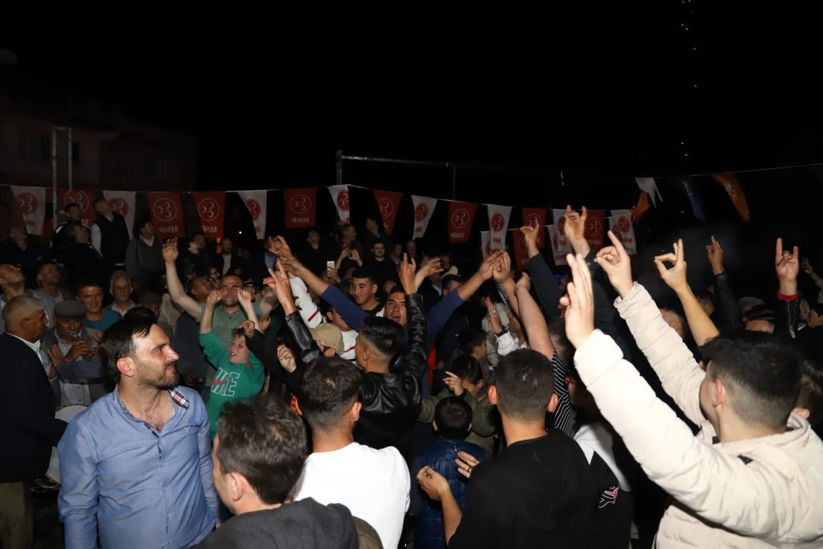 Ilıdağ'da coşkulu Erdoğan kutlaması