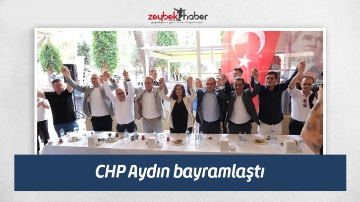 CHP Aydın bayramlaştı
