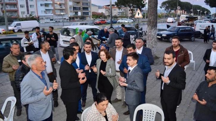 Depboylu, Germencik'te ülkücülerle iftar yemeğinde buluştu