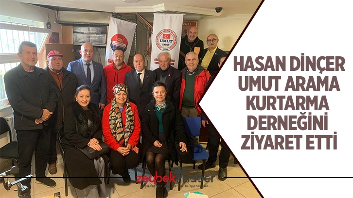Hasan Dinçer Umut Arama Kurtarma Derneğini Ziyaret Etti