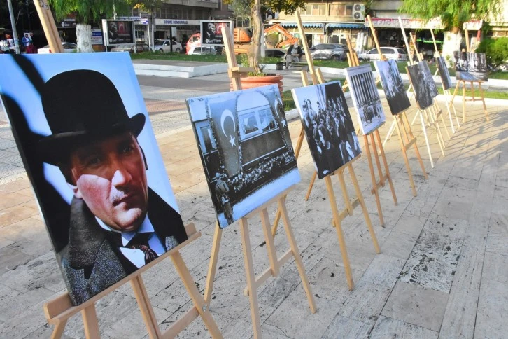 İncirliova’da, Atatürk fotoğraflarla anıldı