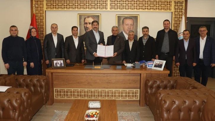 Koçarlı Belediyesi'nde Sosyal Denge Sözleşmeleri yenilendi