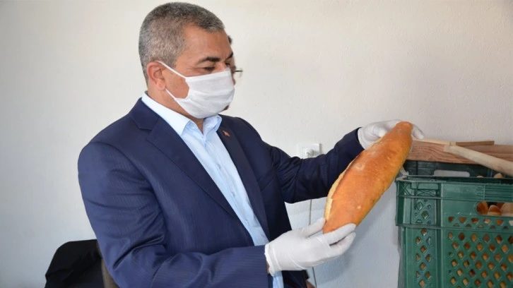 Koçarlı Belediyesi'nin ürettiği halk ekmeklere ilçe dışından talep artıyor