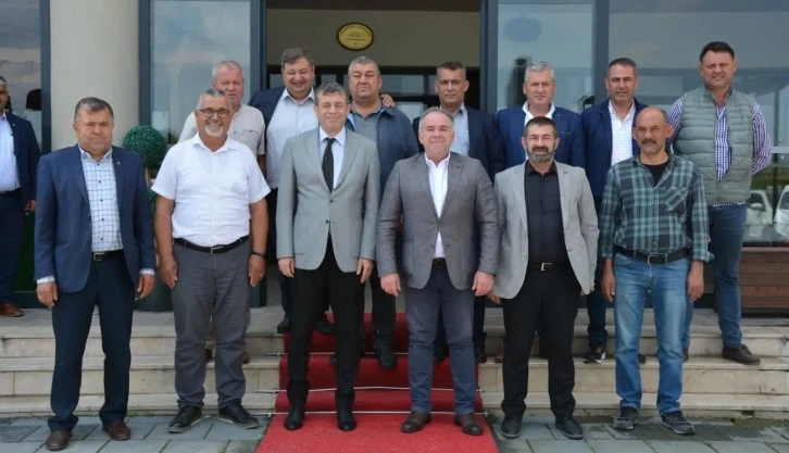 Künkçü, oda başkanları ve yönetimleriyle bir araya geldi