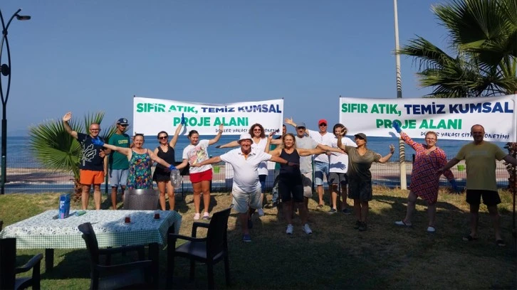 Kuşadası’nda mahalle sakinlerinden çevreci etkinlik