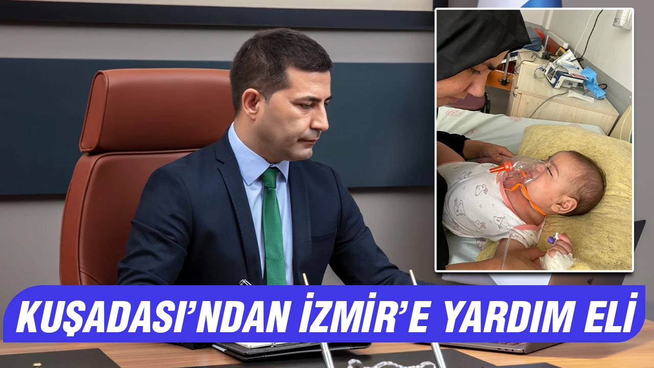 KUŞADASI’NDAN İZMİR’E YARDIM ELİ