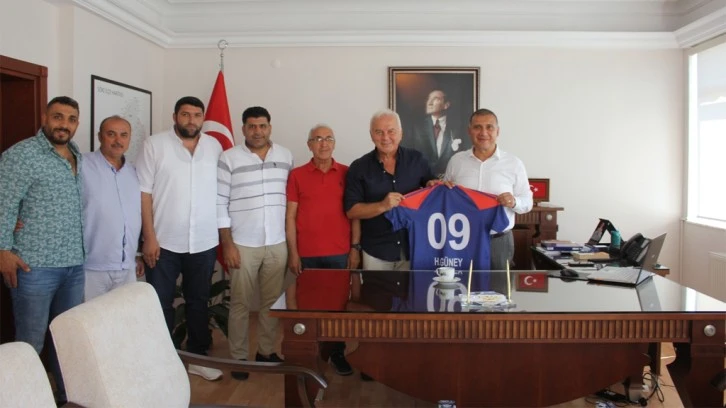 Sökespor yönetiminden Kaymakam Güney'e ziyaret
