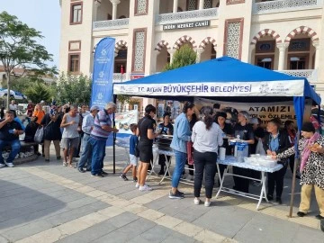 Aydın'da Atatürk için pilav hayrı yapıldı