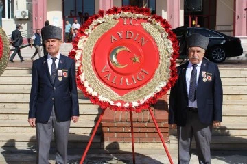 Aydın’da Gaziler Günü törenle kutlandı