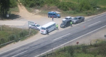 Aydın'da hava destekli trafik denetimi