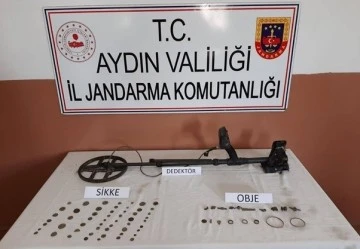 Aydın’da jandarma tarihi eser kaçakçılarına göz açtırmıyor