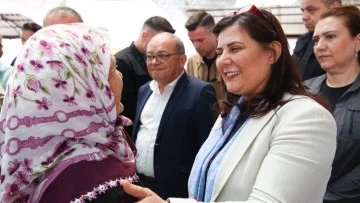 Başkan Çerçioğlu, Sultanhisar Pazarı’nı ziyaret etti