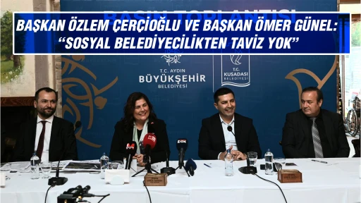 BAŞKAN ÖZLEM ÇERÇİOĞLU VE BAŞKAN ÖMER GÜNEL:  “SOSYAL BELEDİYECİLİKTEN TAVİZ YOK” 