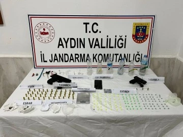 Didim’de jandarmadan uyuşturucu operasyonu