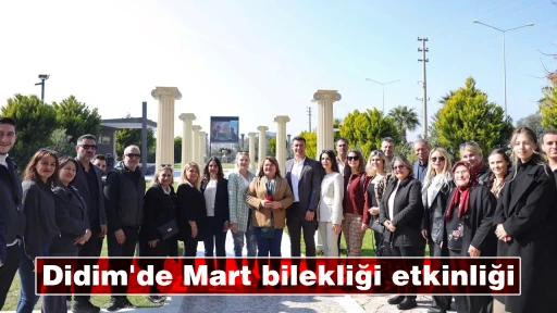 Didim'de Mart bilekliği etkinliği