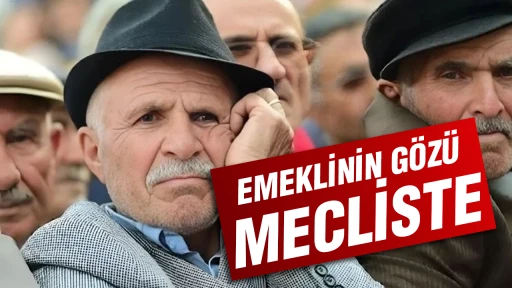 En düşük emekli maaşı için gözler mecliste: Masada iki rakam var