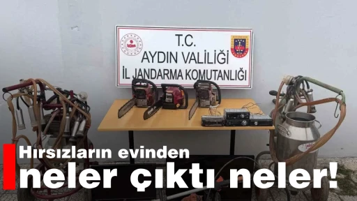 Hırsızların evinden neler çıktı neler