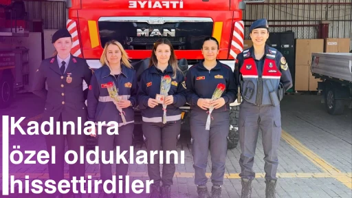 Kadınlara özel olduklarını hissettirdiler