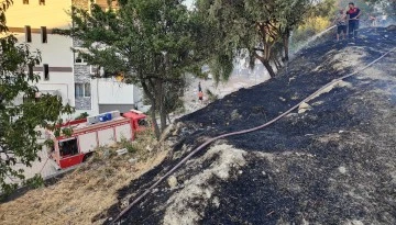Kuşadası'nda korkutan yangın