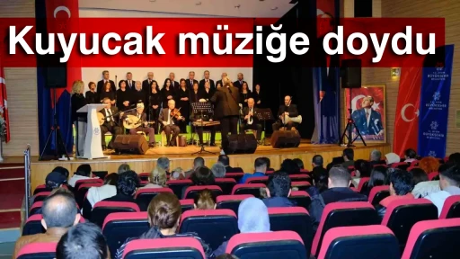 Kuyucak müziğe doydu