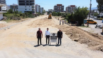 Nazilli Belediyesi Yeşil Mahalle’de çalışmalarını sürdürüyor