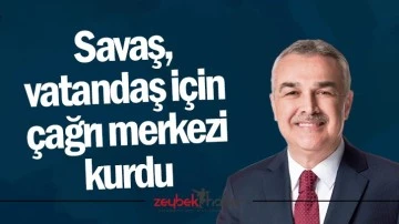 Savaş, vatandaş için çağrı merkezi kurdu