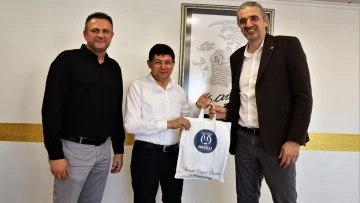 TBF Asbaşkanı Beşok, Başkan Özcan'la bir araya geldi