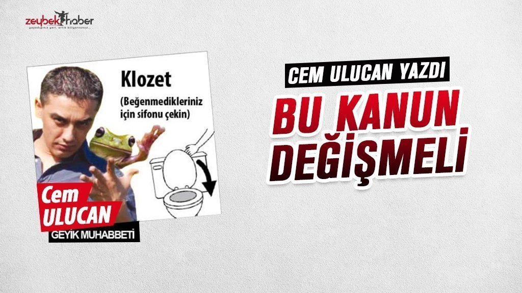 BU KANUN DEĞİŞMELİ